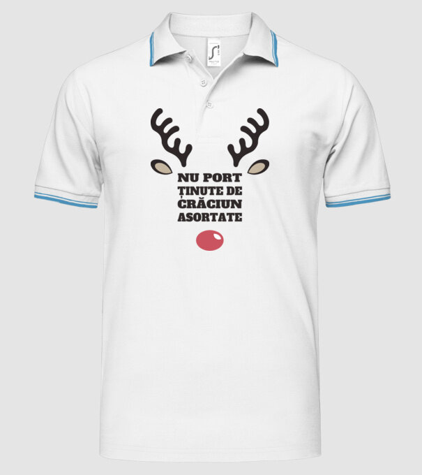 Nu port ținute de crăciun asortate crăciun chiar căprioară Alb model alb pe tricou