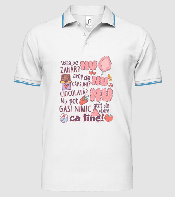 Nu pot găsi nimic-atât de dulce ca tine model alb pe tricou