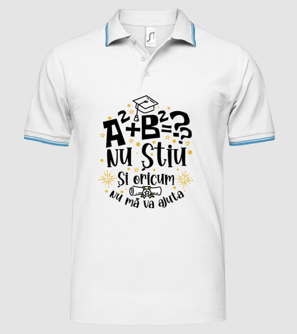 Nu știu, și oricum nu mă va ajuta model alb pe tricou