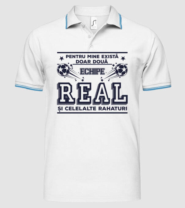 Pentru mine există doar două echipe, Real și celelalte rahaturi model alb pe tricou