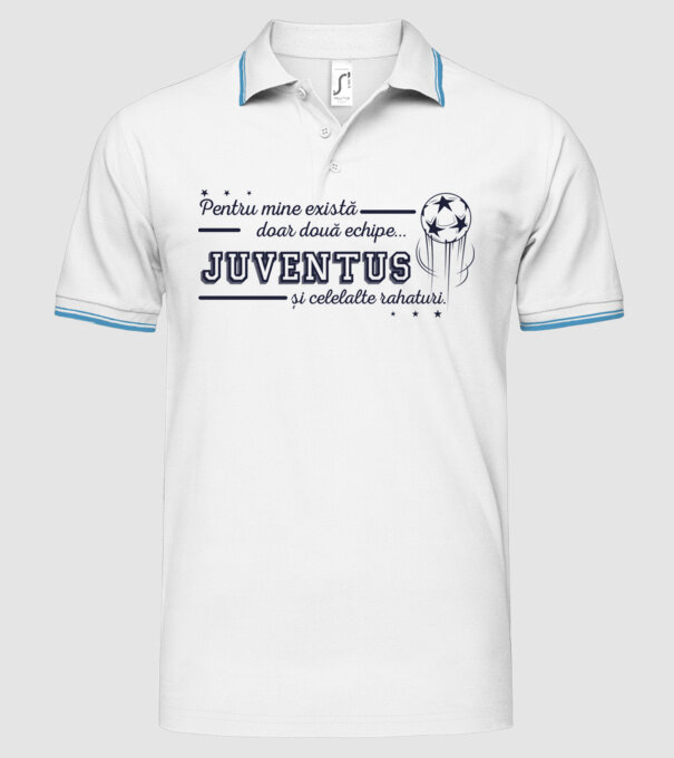 Pentru mine există doar două echipe, Juventus și celelalte rahaturi model alb pe tricou