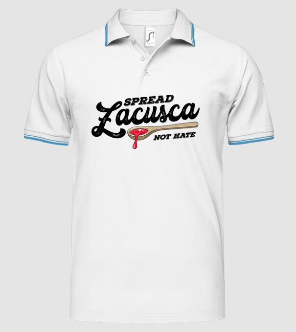 România Zacusca  model alb pe tricou