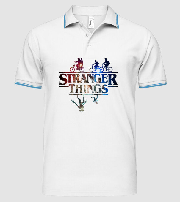stranger things quote poster2 model alb pe tricou