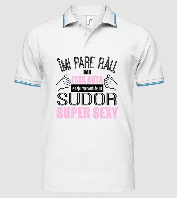 Îmi pare rău, dar fata asta e deja rezervată de un SUDOR super sexy model alb pe tricou