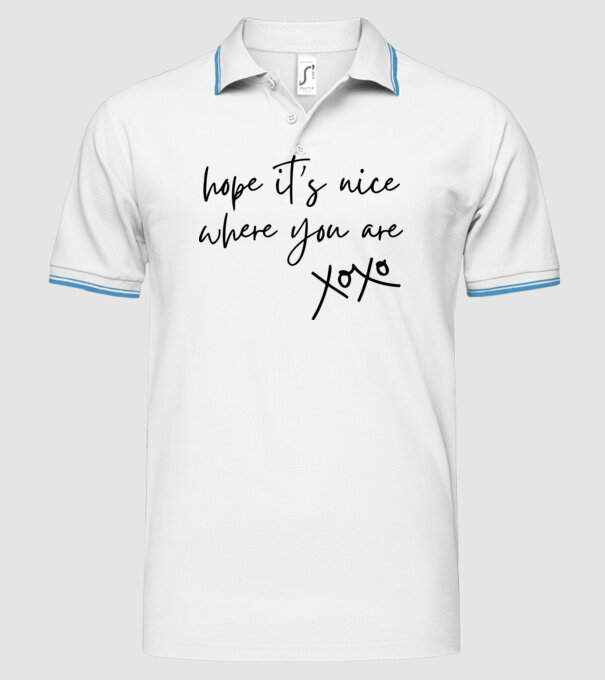 Taylor Swift hope its nice where you are model alb pe tricou
