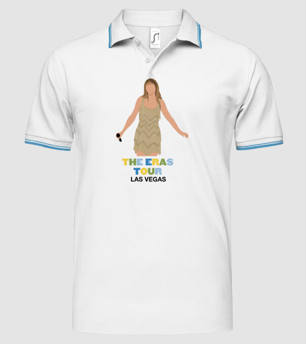 Taylor Swift The Eras Tour Las Vegas model alb pe tricou