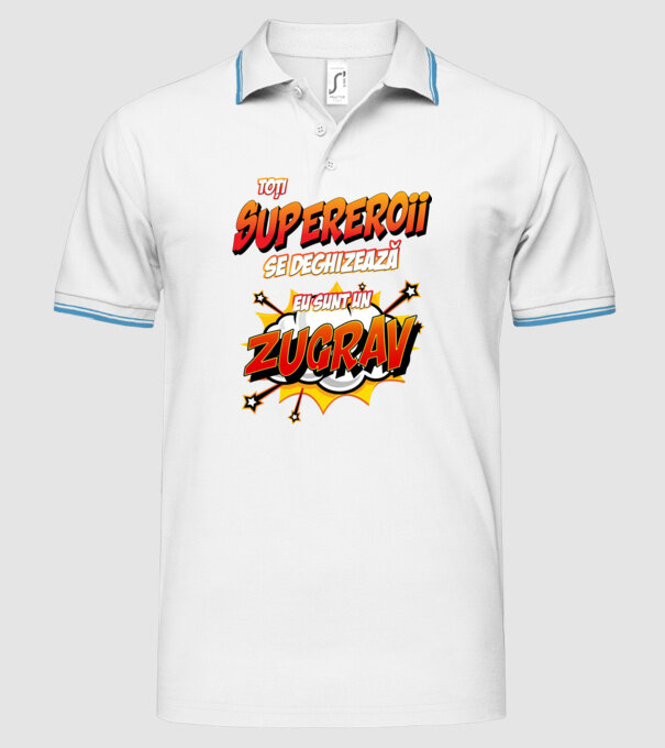 toți supereroii se deghizează, eu sunt un zugrav model alb pe tricou