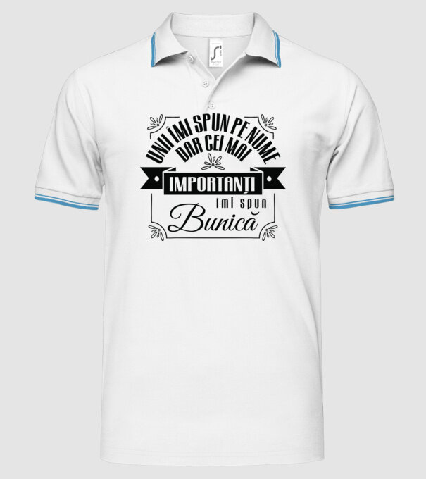 Unii îmi spun pe nume, dar cei mai importanți îmi spun bunică model alb pe tricou