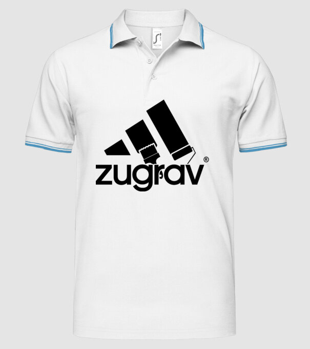 zugrav model alb pe tricou