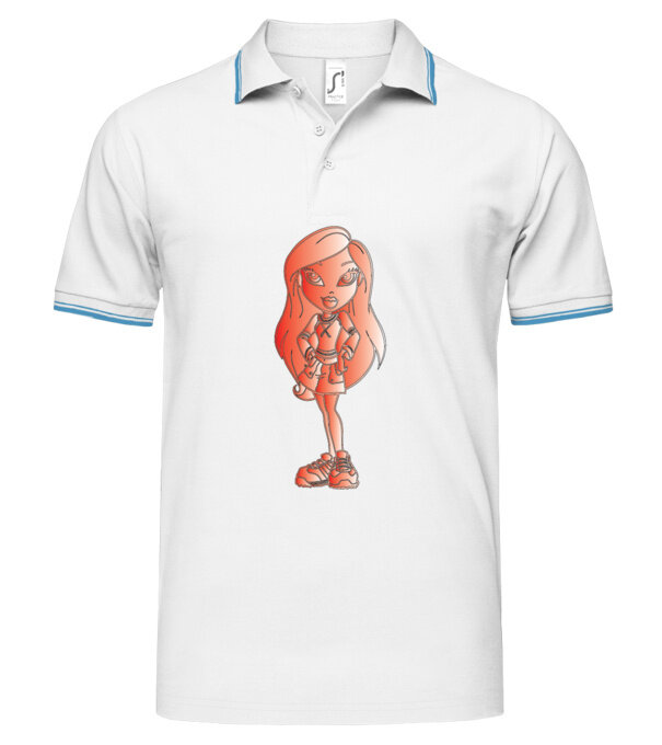  model  pe tricou