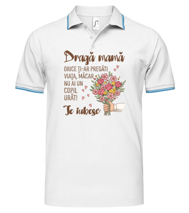  model  pe tricou