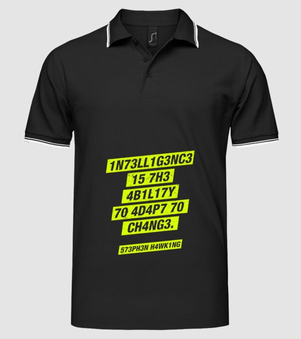 573PH3N H4WK1NG 03 model negru pe tricou