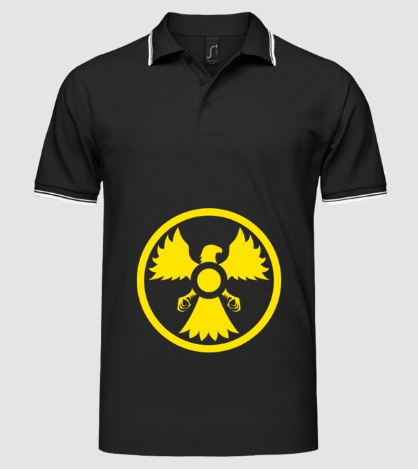 phoenix atom model negru pe tricou