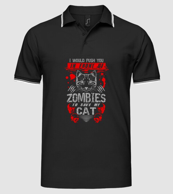 Proprietarii de pisici la capătul lumii model negru pe tricou