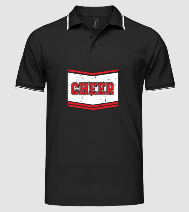 Majoretă carnaval model negru pe tricou