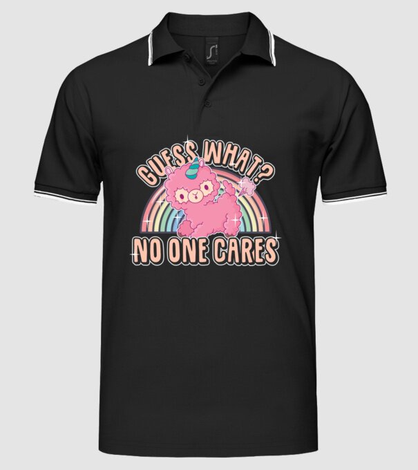 Guess what lama model negru pe tricou