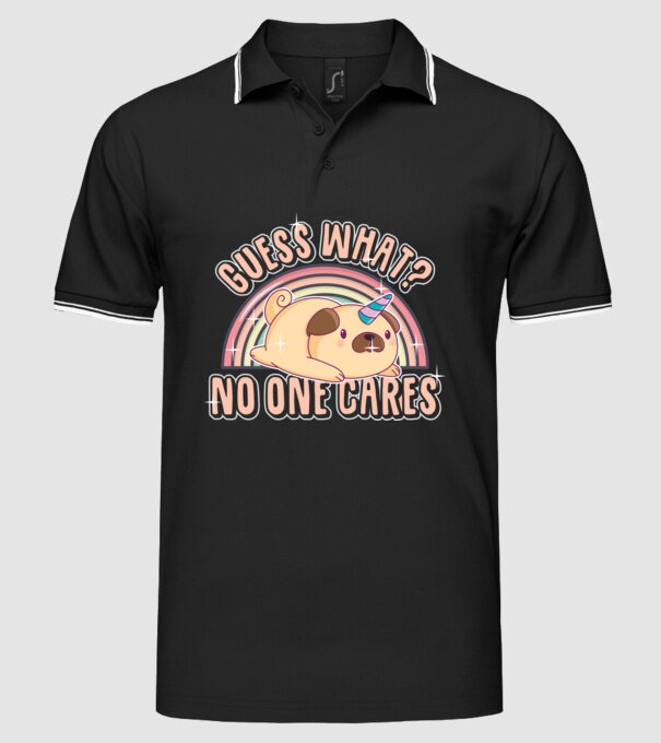 Guess what unipug model negru pe tricou