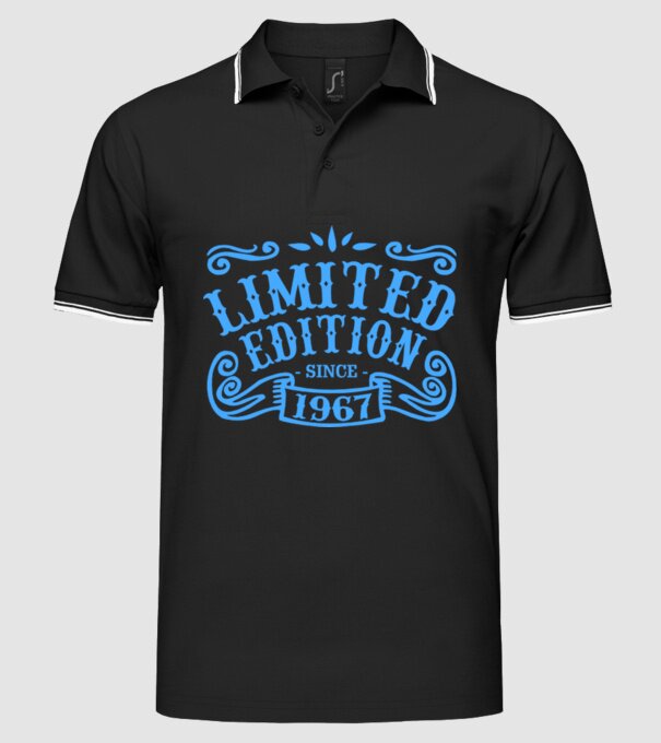 Limited edition 1967 model negru pe tricou
