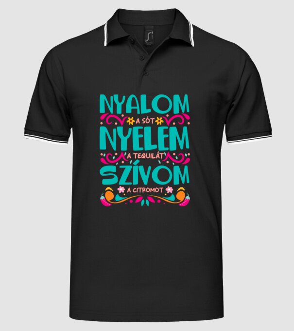 Ling sarea, înghit tequila, sug lămâia_D5934819 model negru pe tricou