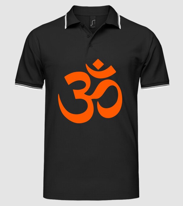 Simbol Ohm model negru pe tricou