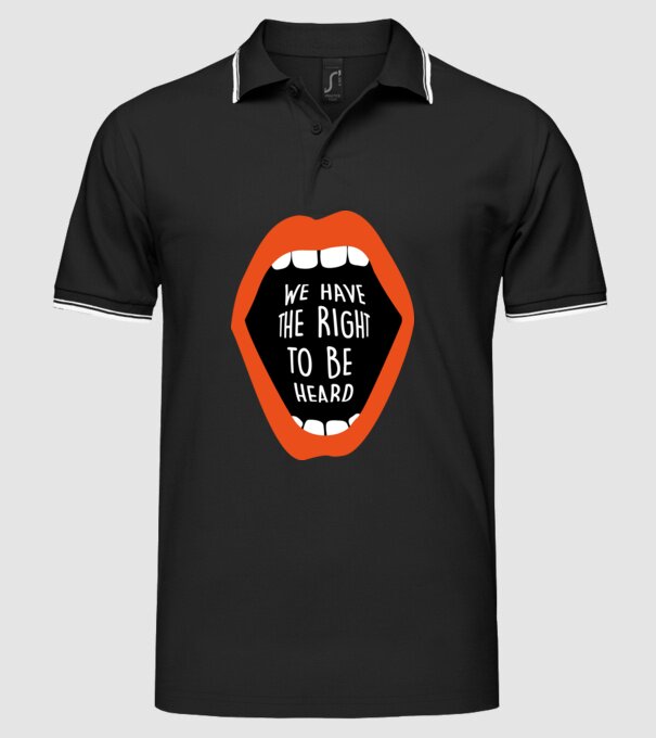 Libertatea de exprimare model negru pe tricou