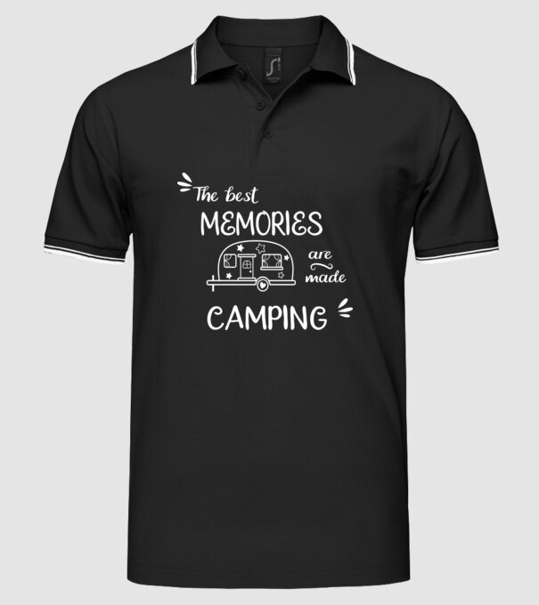 The best memories model negru pe tricou