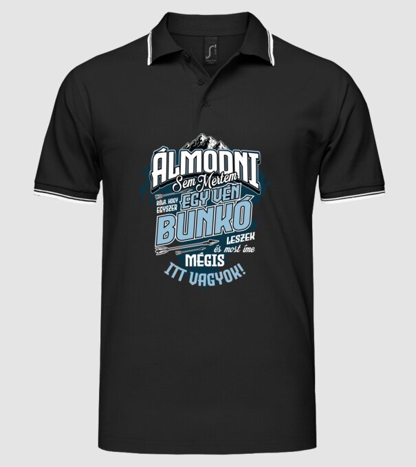 Ticălos bătrân model negru pe tricou