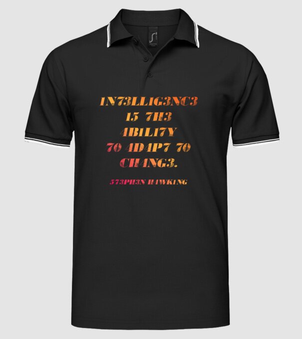 573PH3N H4wking model negru pe tricou