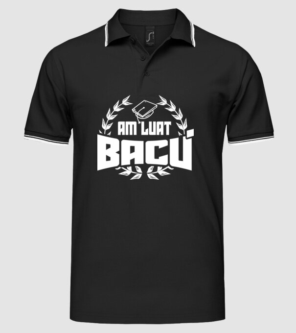 Am luat bacu model negru pe tricou
