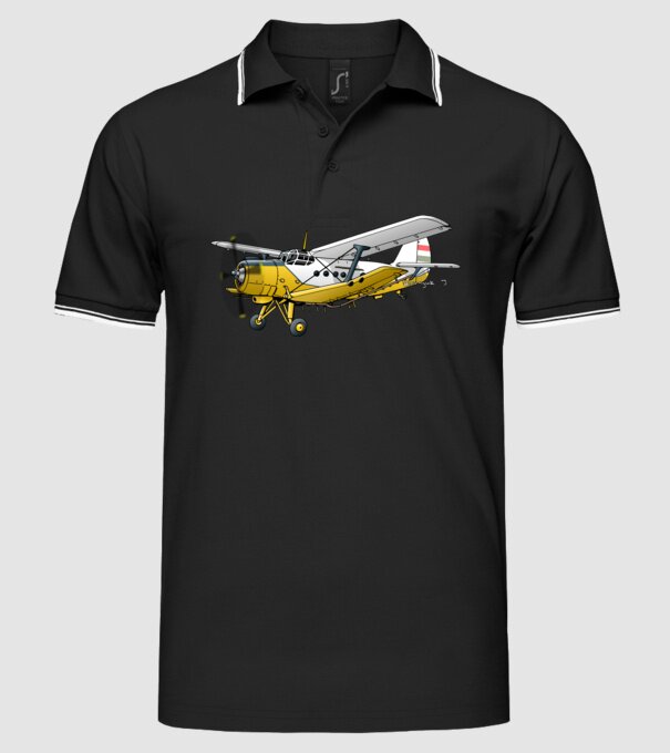 Avioane model negru pe tricou