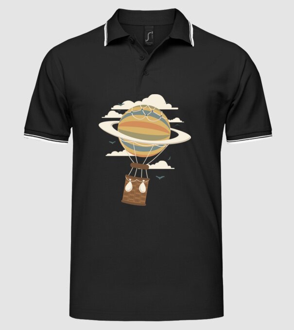 Avioane model negru pe tricou