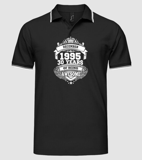 Awesome being of december 1995 model negru pe tricou