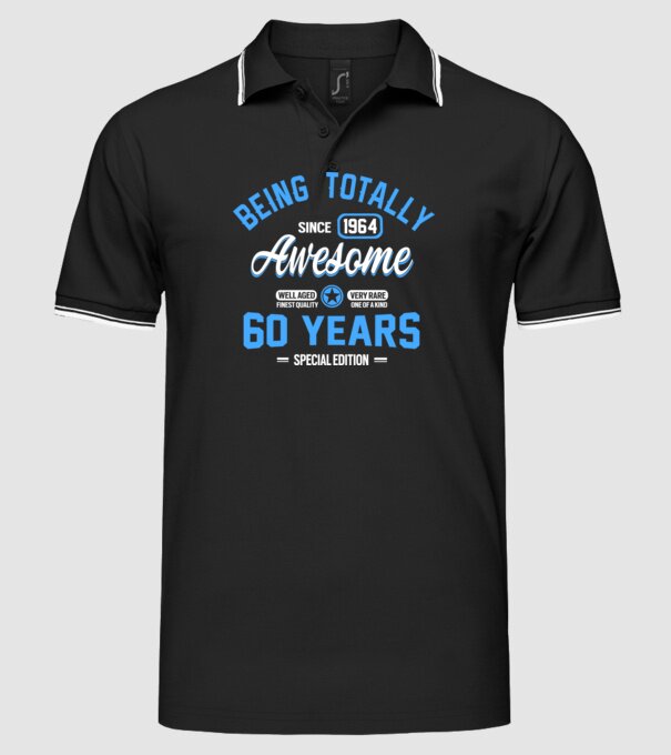 Being totally awesome 60 model negru pe tricou