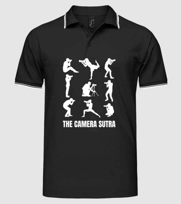 Camera sutra model negru pe tricou