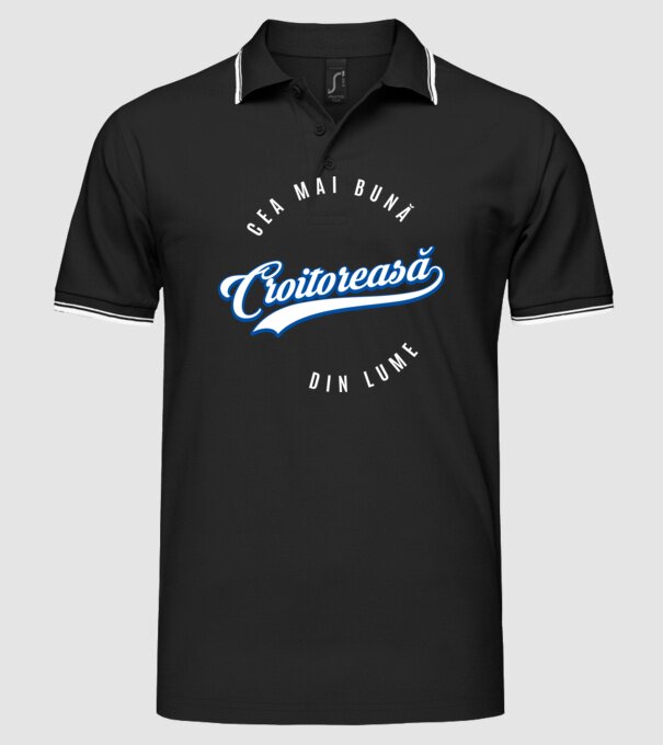 Cea mai bună croitoreasă din lume model negru pe tricou