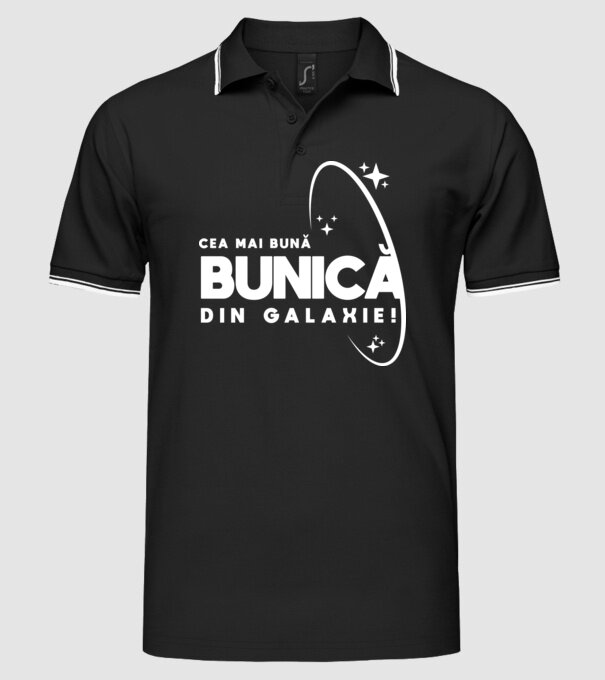 Cea mai bună mamă din Galaxie! model negru pe tricou