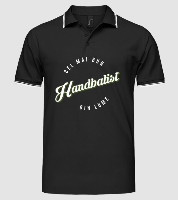 Cel mai bun Handbalist din lume model negru pe tricou