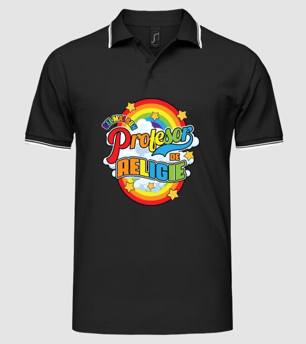 Cel mai bun religie D5291810 model negru pe tricou