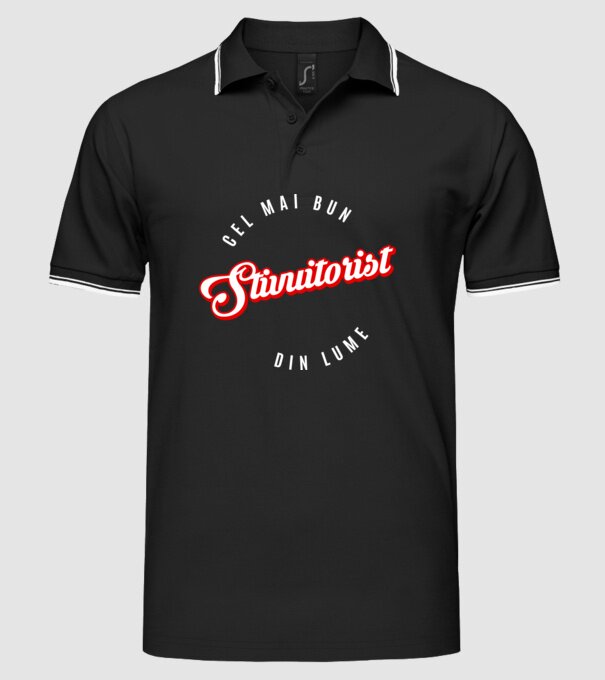 Cel mai bun STIVUITORIST din lume model negru pe tricou