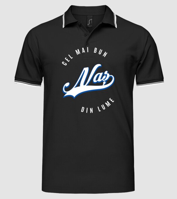 Cel mai bun NAȘ din lume model negru pe tricou