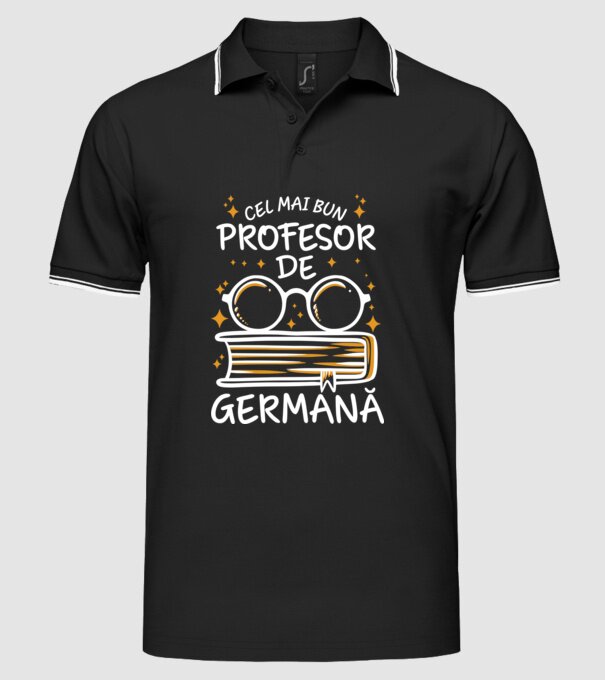 Cel mai profesor germană model negru pe tricou