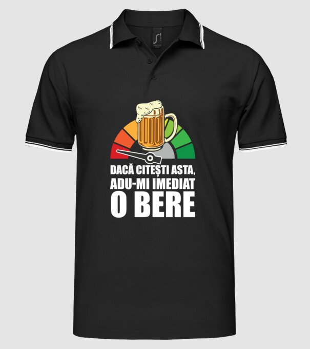 dacă citești asta, adu-mi imediat o bere model negru pe tricou