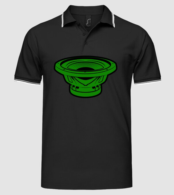 Difuzor model negru pe tricou