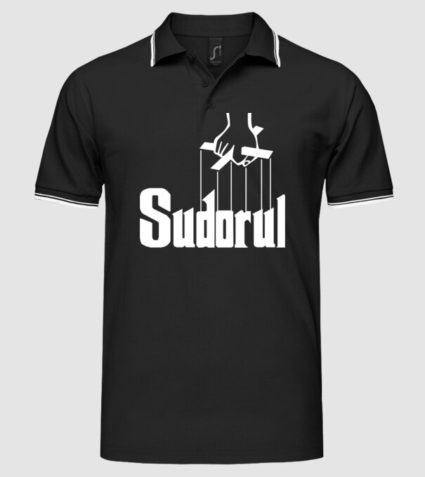 Sudorul model negru pe tricou