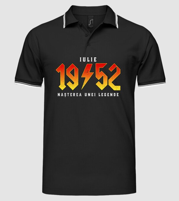 Iulie - 1952 - nașterea unei legende model negru pe tricou