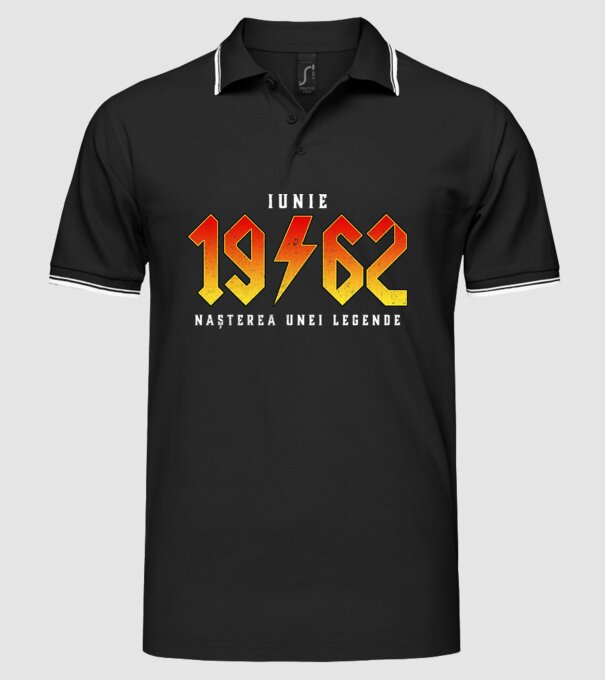 Iunie - 1962 - nașterea unei legende model negru pe tricou