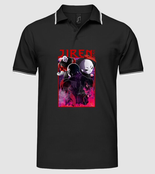 jiren dragonball model negru pe tricou