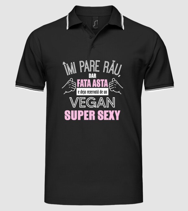 mi pare rău, dar fata asta e deja rezervată de un vegan super sexy model negru pe tricou