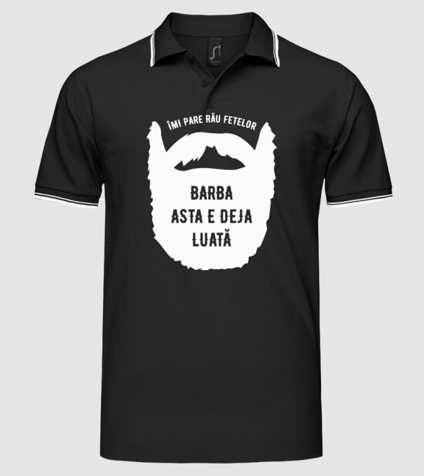îmi pare rău fetelor, barba asta e deja luată model negru pe tricou