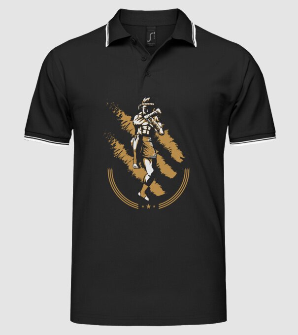 Muay Thai 2 model negru pe tricou